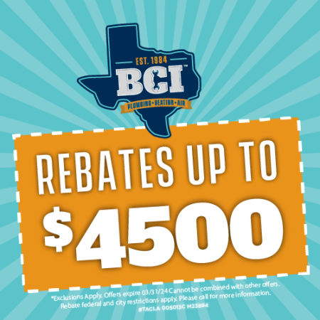 Save up to $4500 in rebates.