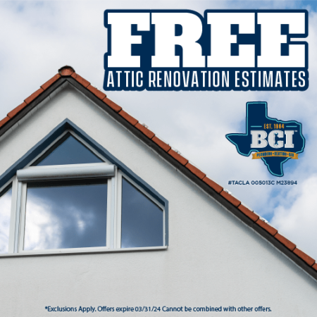 Free attic renovation estimates.