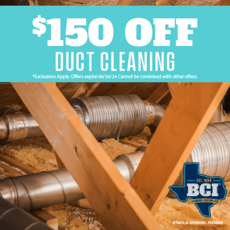 $150 off Duct cleaning