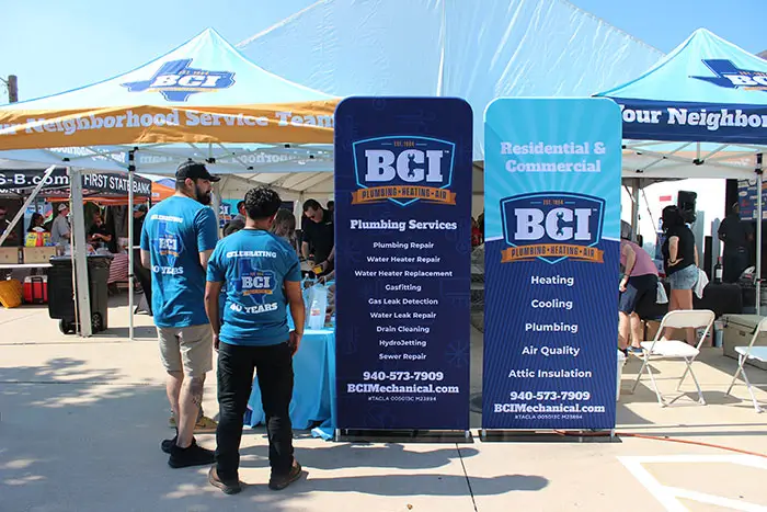 BCI Plumbing, Heating and AC Repair - Giving Back