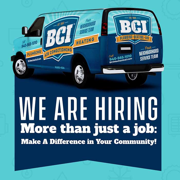 BCI Plumbing, Heating and AC Repair Career